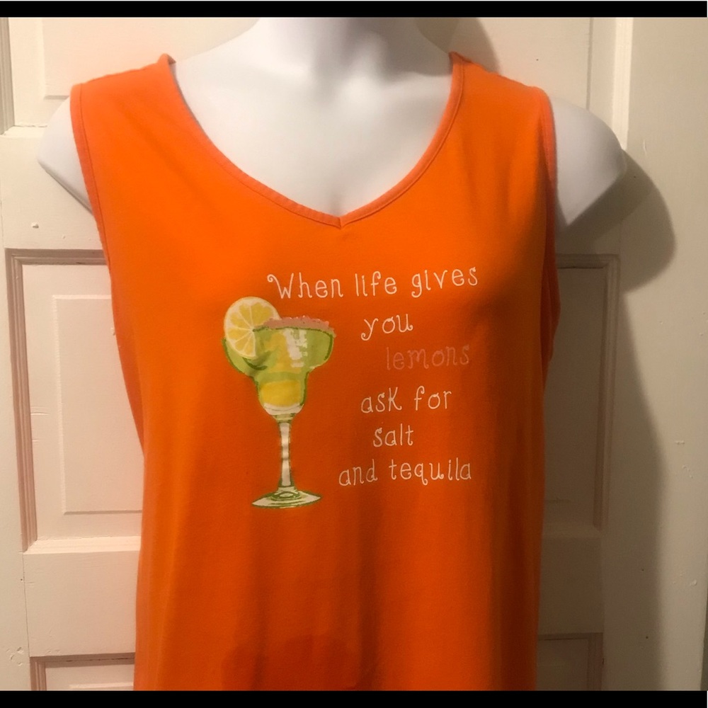 Plus Size Graphic TankTop- Size 3x (26/28w)